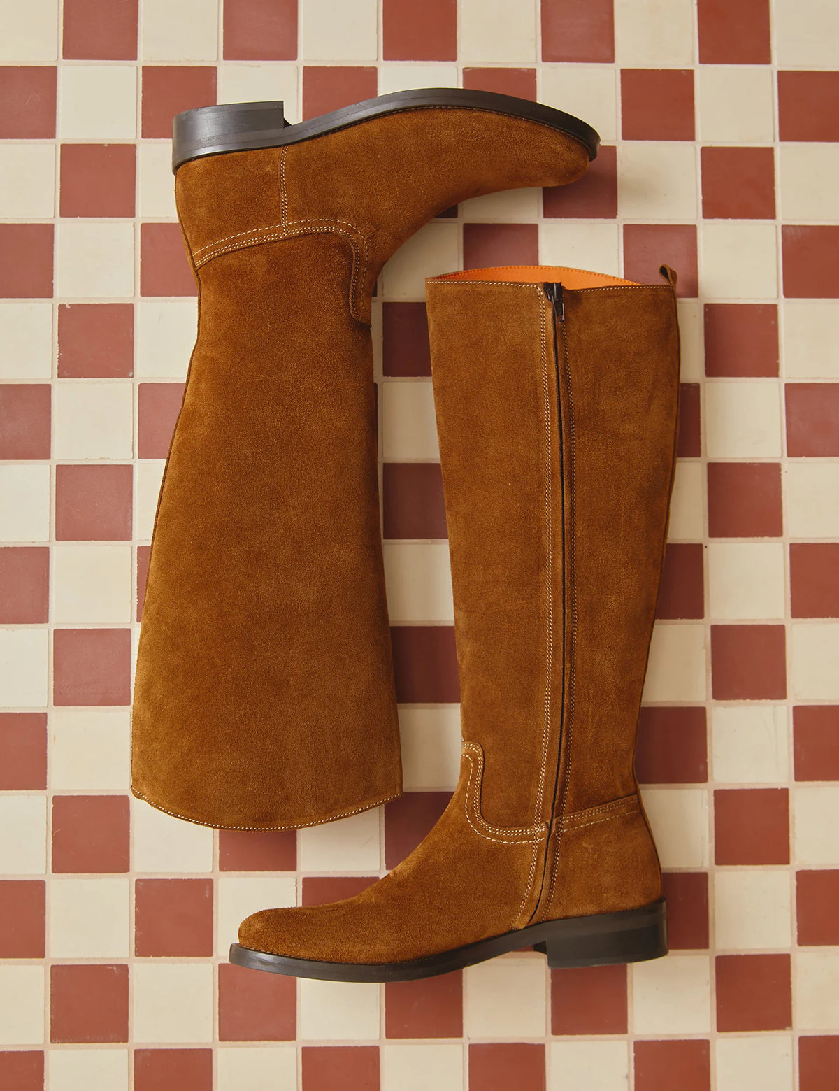 Penelope Chilvers Paseo Suede Boot - Peat