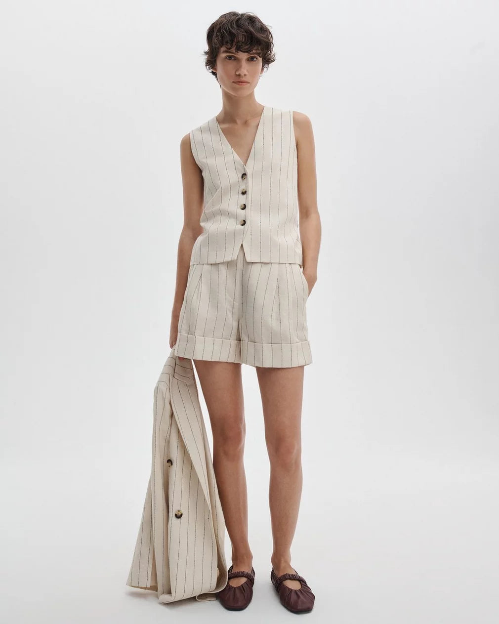 Rag & Bone Paulette Striped Vest