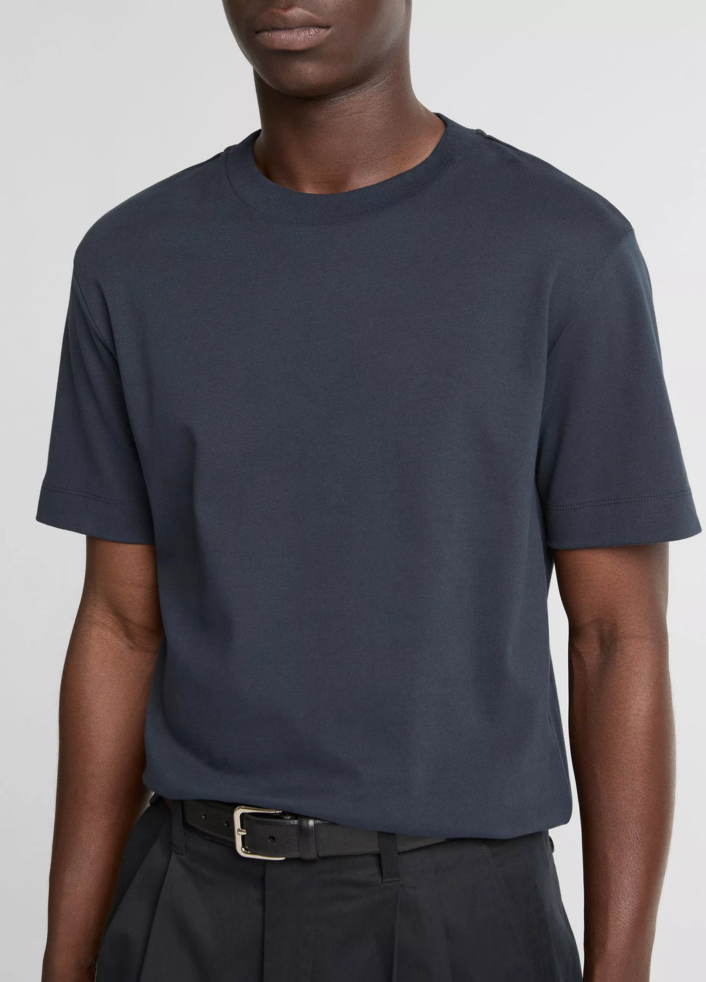 VInce Peached Cotton Jersey T-Shirt  - Coastal