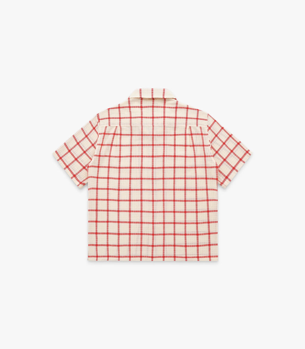 Knickerbocker Penny Loom Cotton Shirt S/S - Ecru