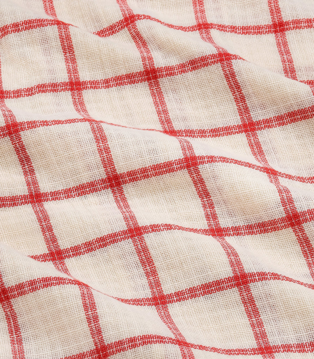 Knickerbocker Penny Loom Cotton Shirt S/S - Ecru