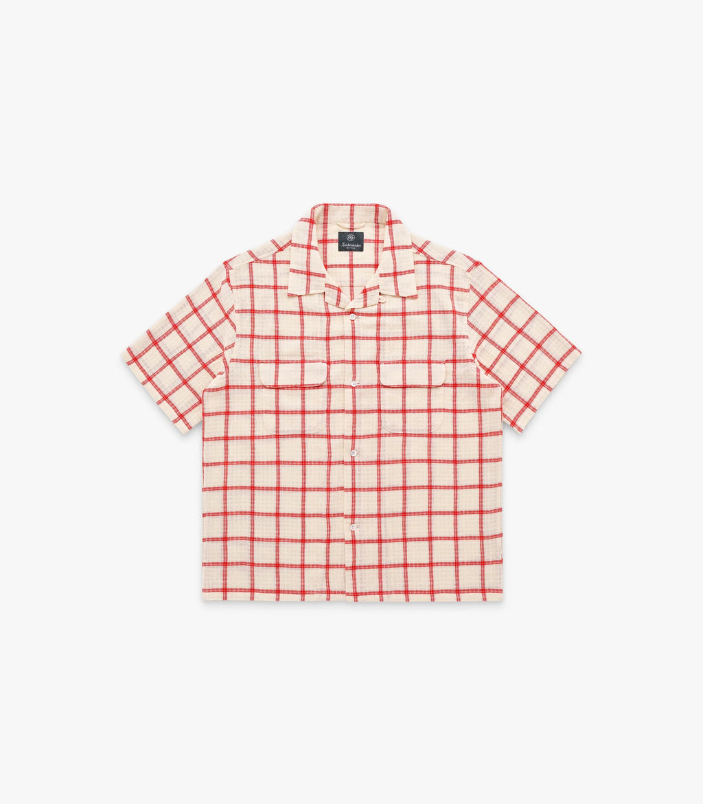 Knickerbocker Penny Loom Cotton Shirt S/S - Ecru