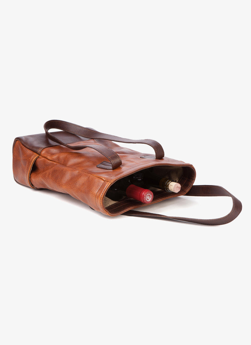 Moore & Giles Petty Bottle Tote - Titan Milled Honey