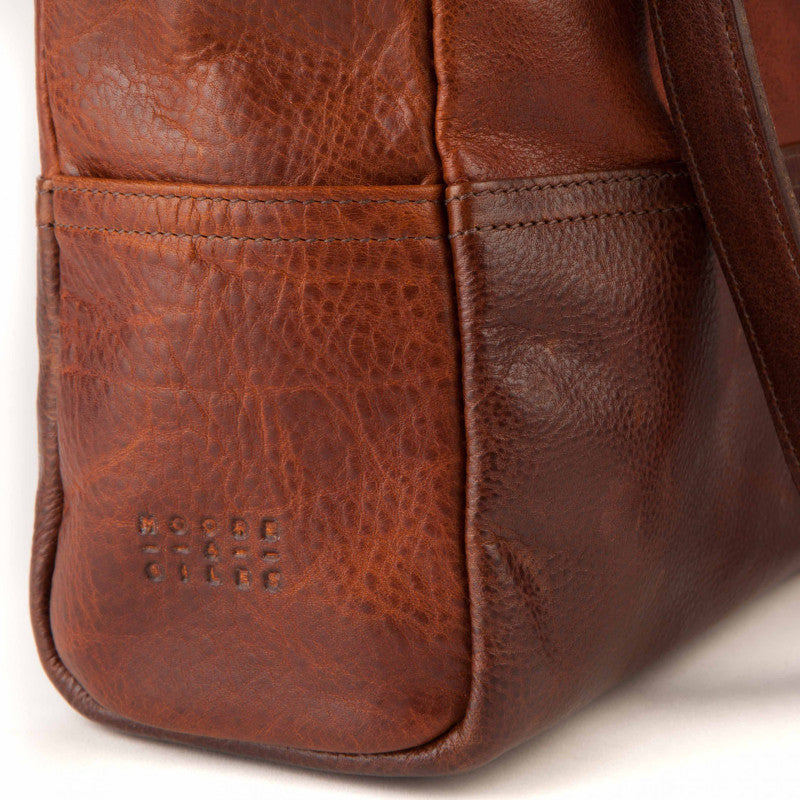 Moore & Giles Petty Bottle Tote - Titan Milled Honey