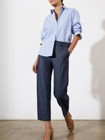 Brochu Walker Pia Shirt - Blue Stripe