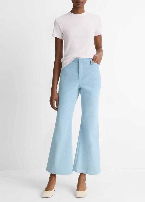 Vince Pima Cotton-Blend '90s Shrunken T-Shirt - Ballet