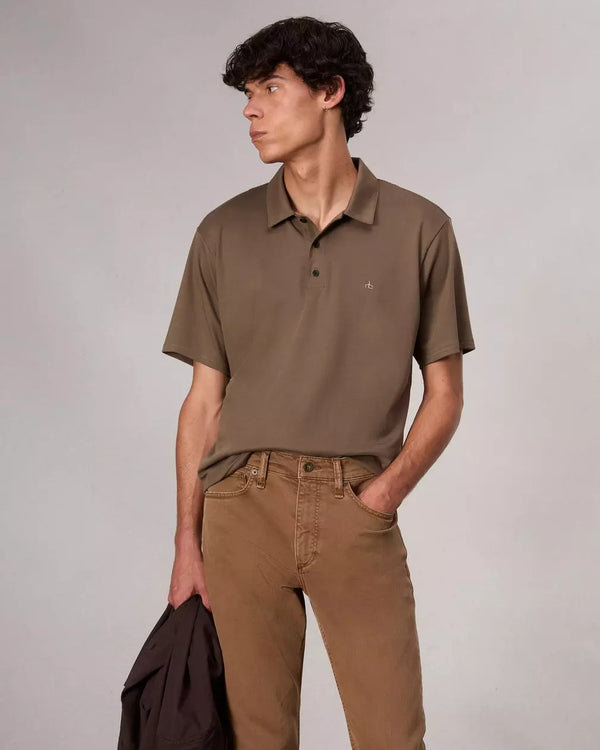 Rag & Bone Pure Pima Polo - Army