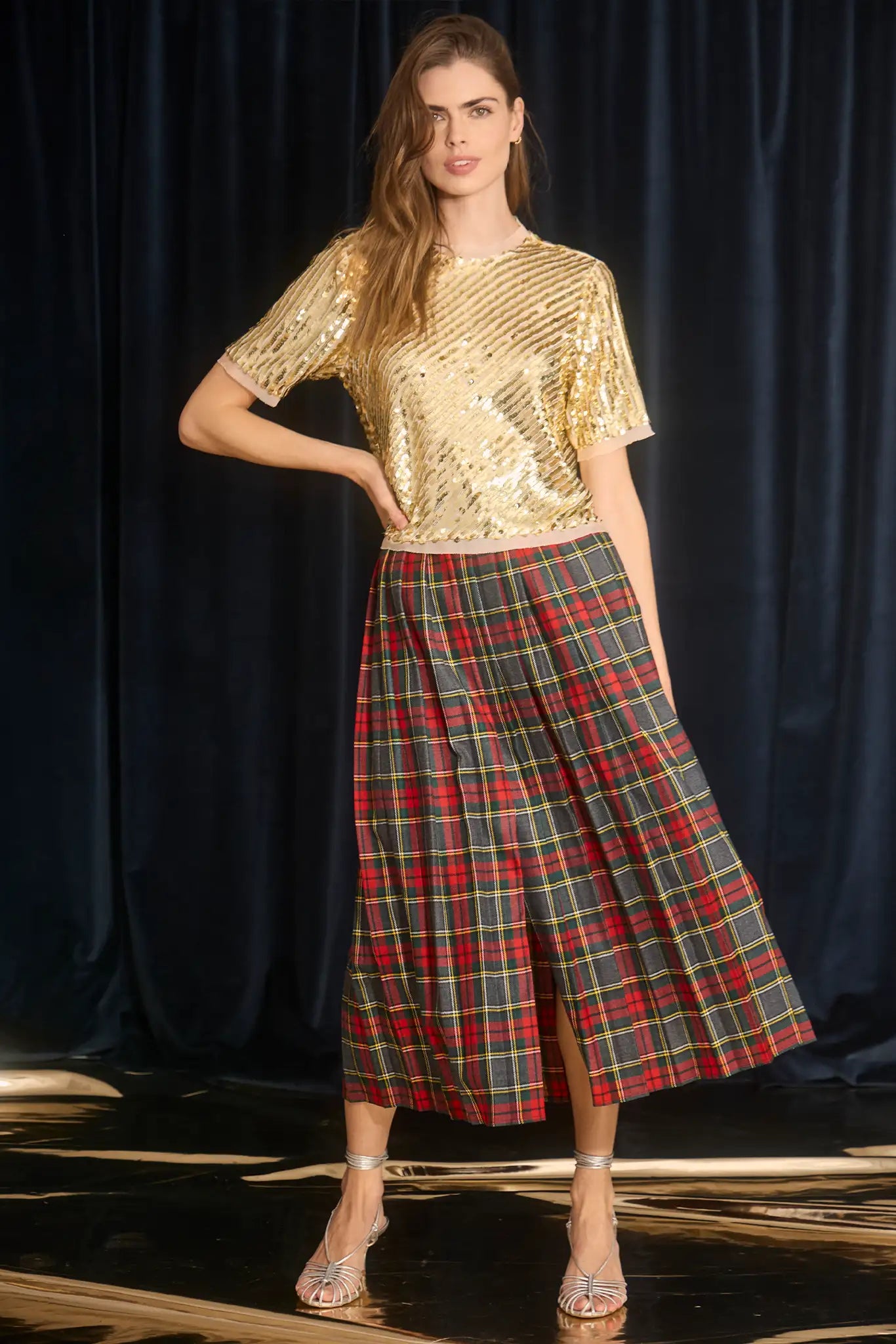 Hunter Bell Pixie Top - Gold