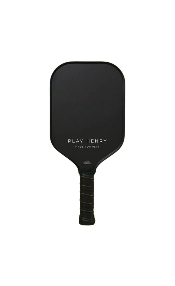 PLAY HENRY "The Hank" Pickleball Paddle in Black