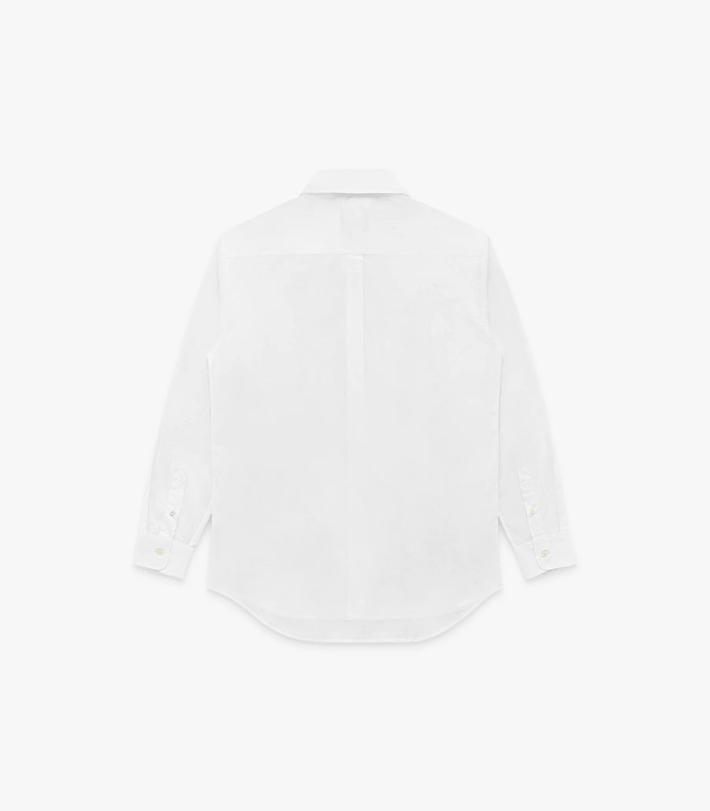 Knickerbocker Plaza Fine Cotton Dress Shirt - White