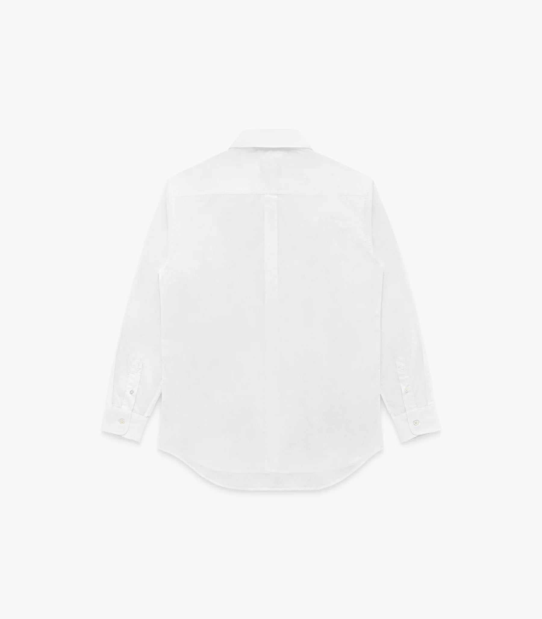 Knickerbocker Plaza Fine Cotton Dress Shirt - White