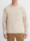 Vince Plush Cashmere Crew Neck Sweater - Light Heather Runyon