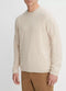 Vince Plush Cashmere Crew Neck Sweater - Light Heather Runyon