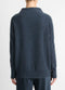 Vince Plush Cashmere Funnel Neck Sweater - Heather Tide Stone