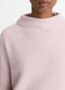 Vince Plush Cashmere Funnel Neck Sweater - Orchid Stone