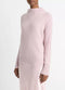 Vince Plush Cashmere Funnel Neck Sweater - Orchid Stone