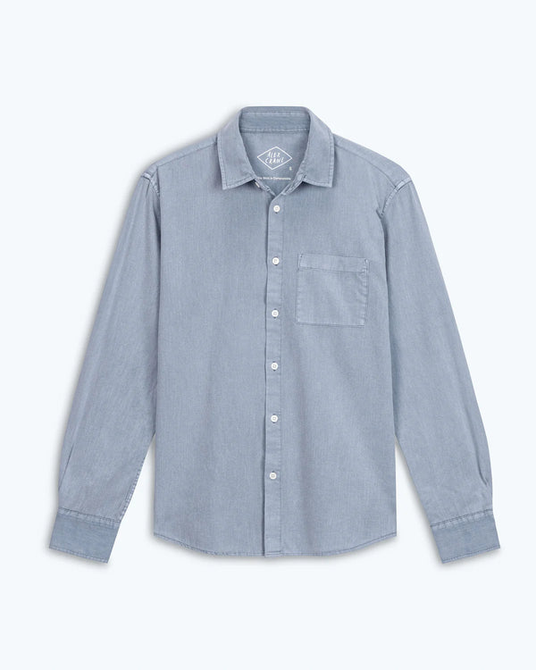 Alex Crane Porto Shirt in Wave