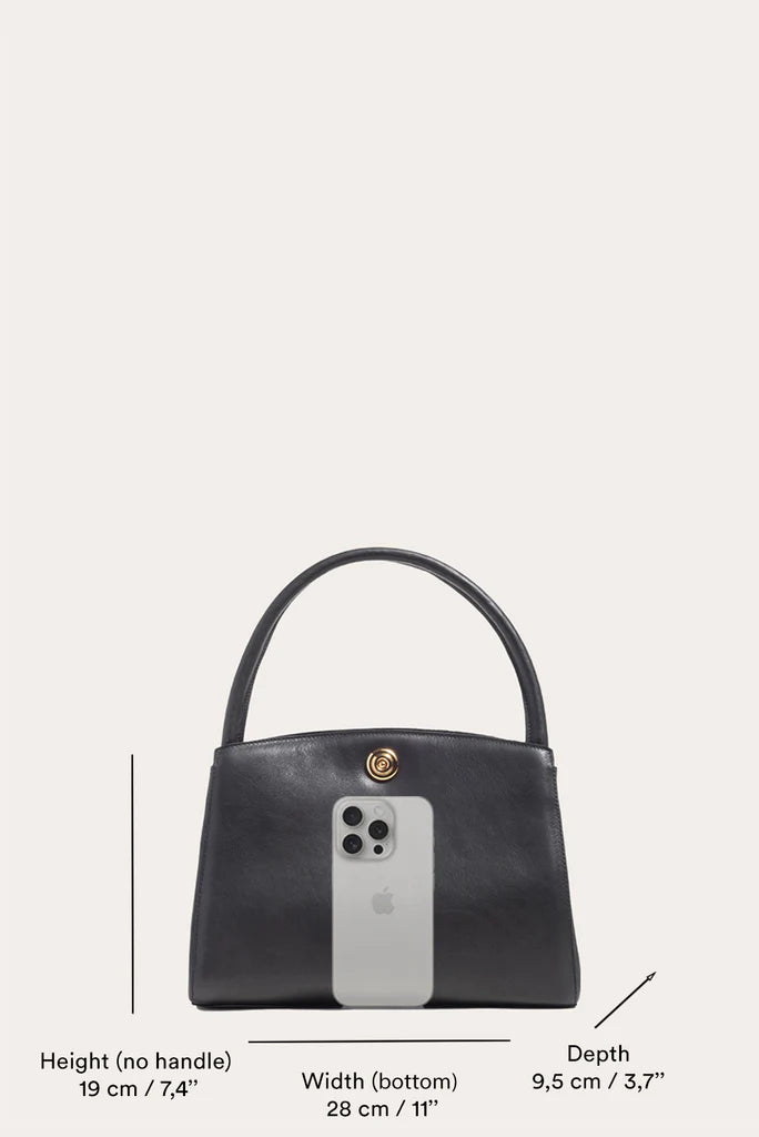 Liffner Pushlock Lady Bag Black