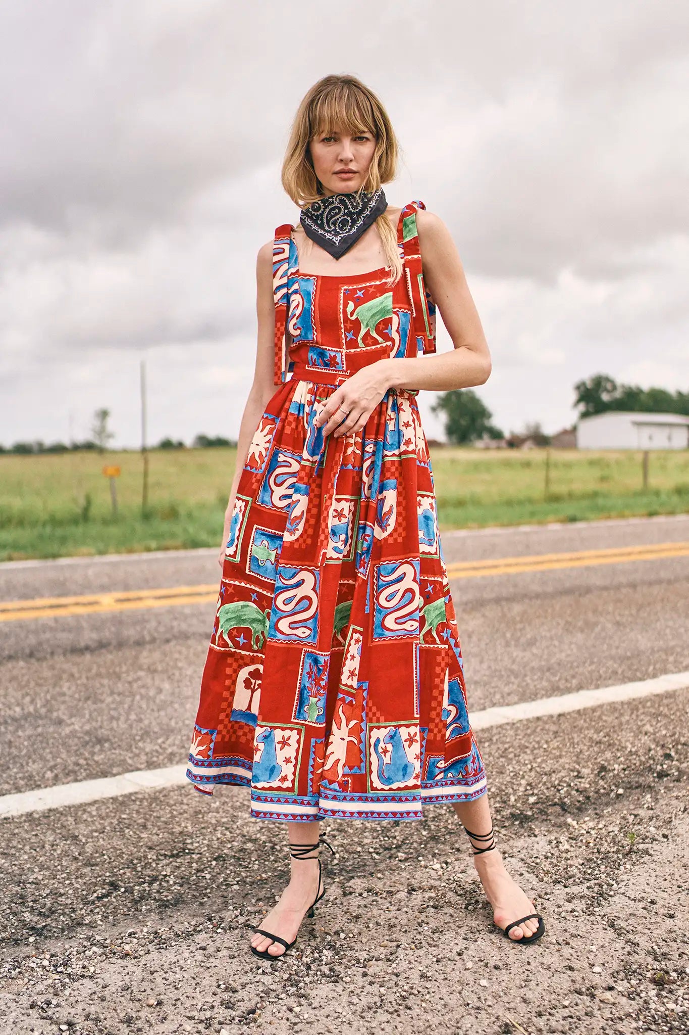 Hunter Bell Quincy Dress - Sante Fe