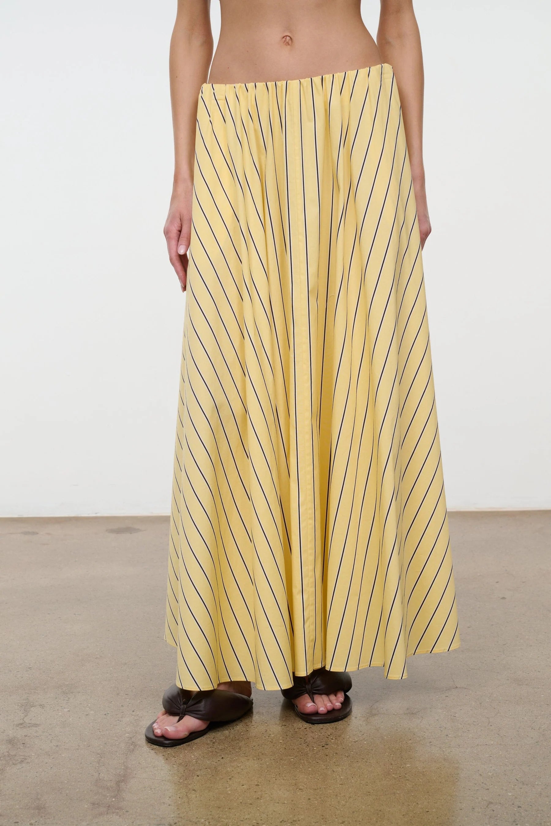 Staud Milano Skirt - Monday Stripe
