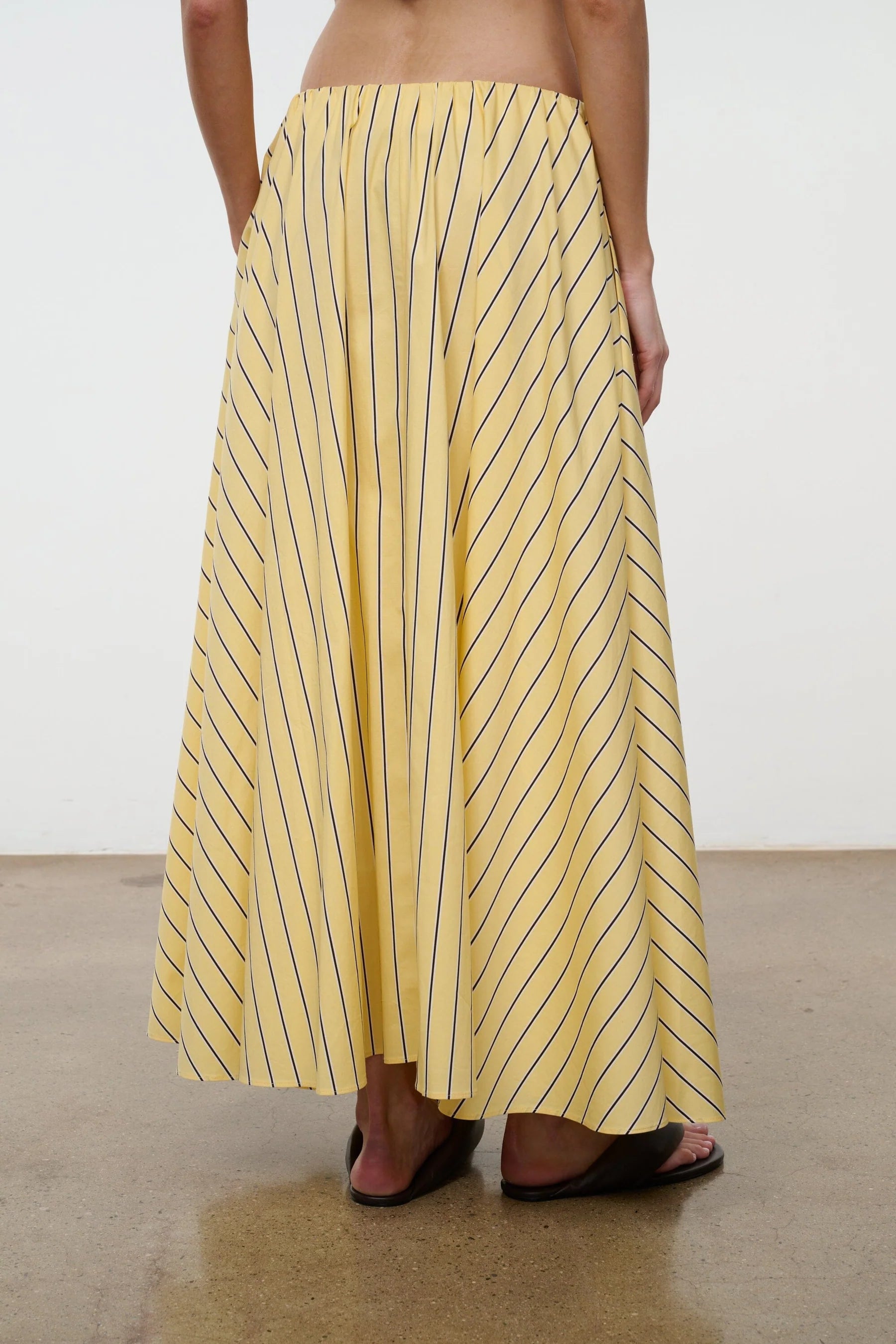 Staud Milano Skirt - Monday Stripe