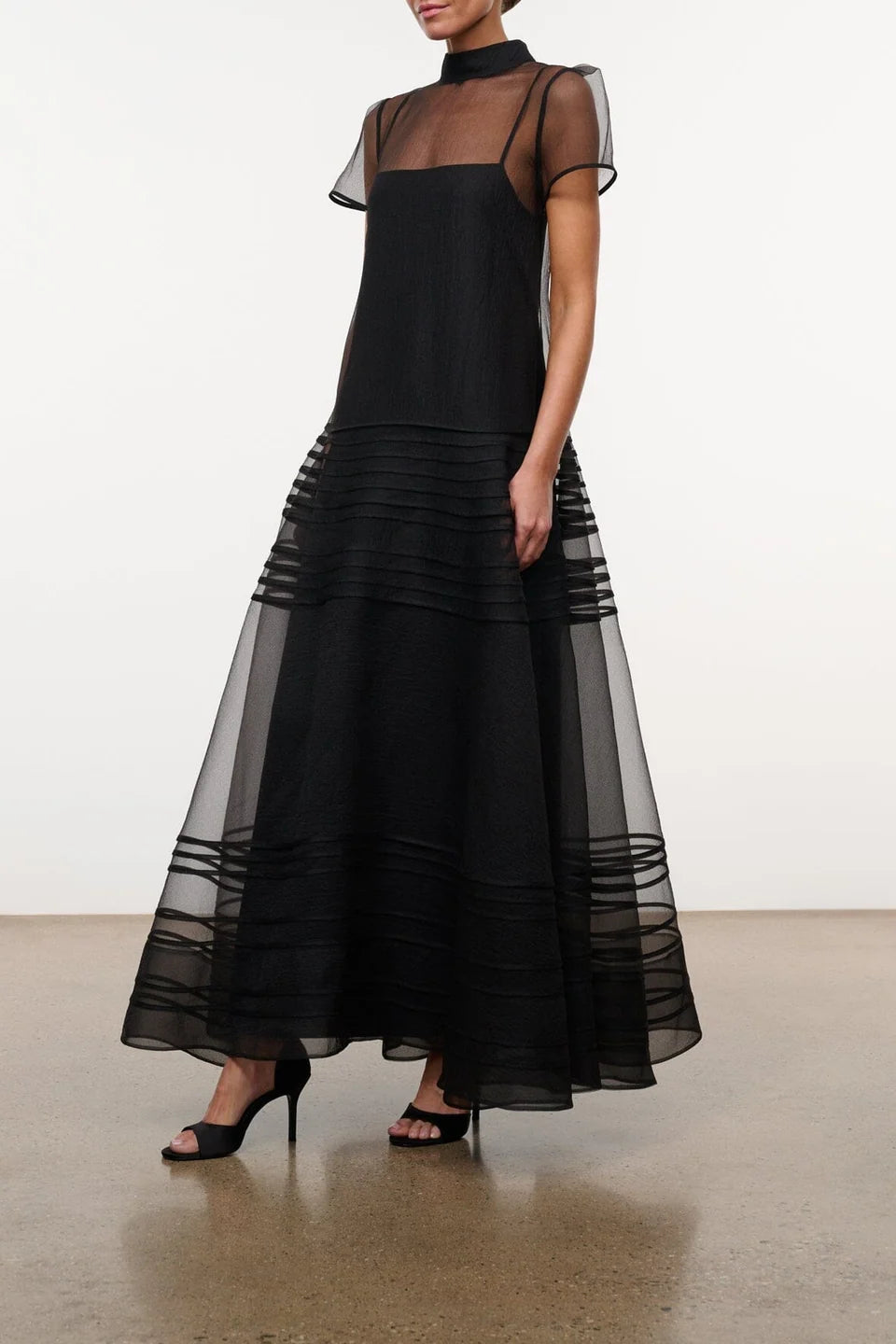 Staud Stratton Dress  - Black