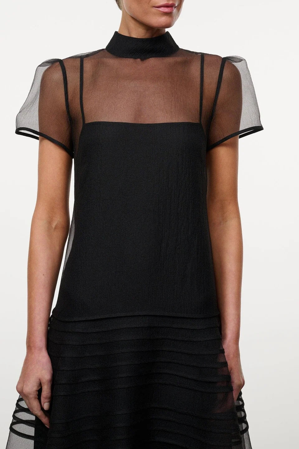 Staud Stratton Dress  - Black