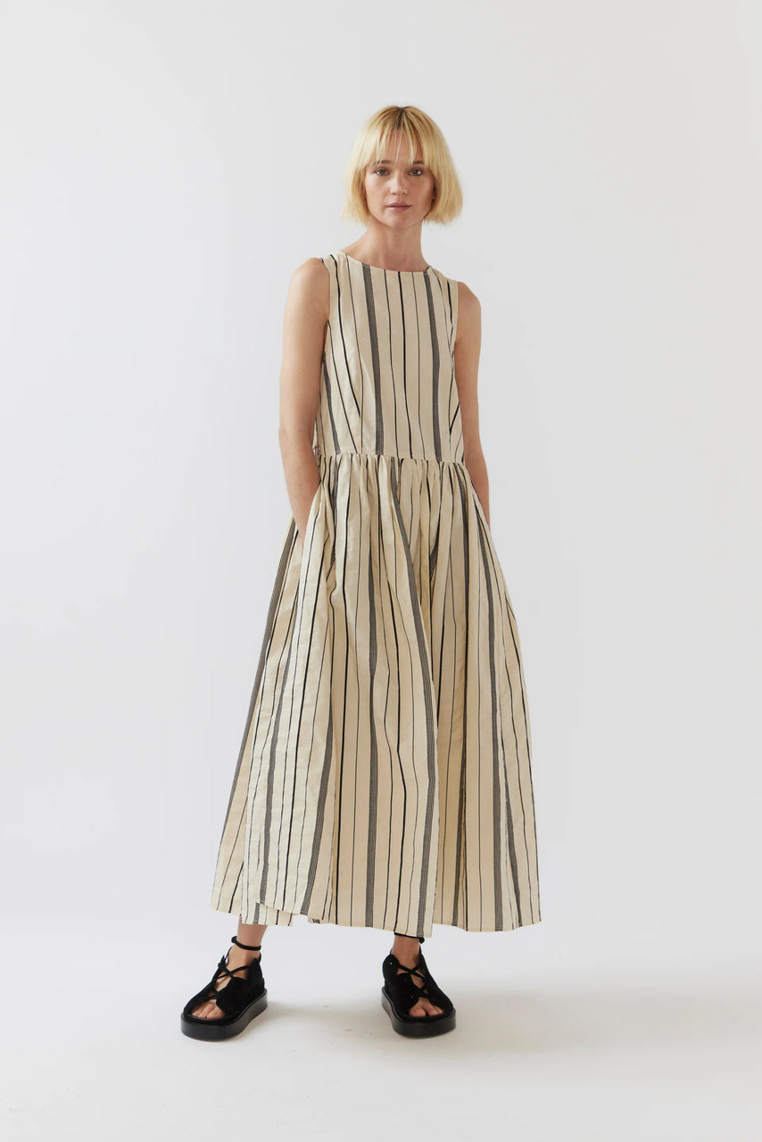 Foemina Remington Dress - Black Stripe