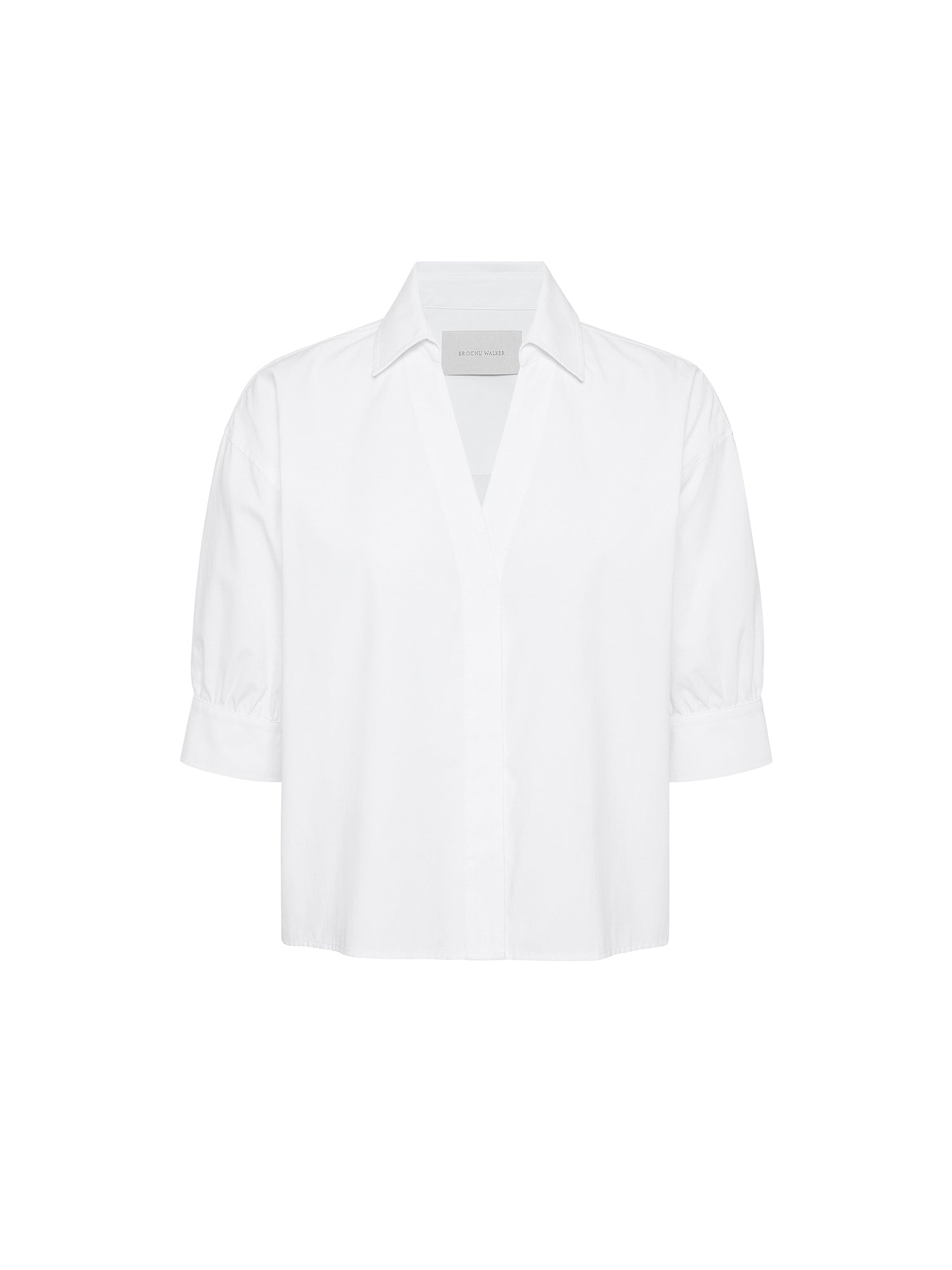 Brochu Walker Rhett Shirt  - Salt White