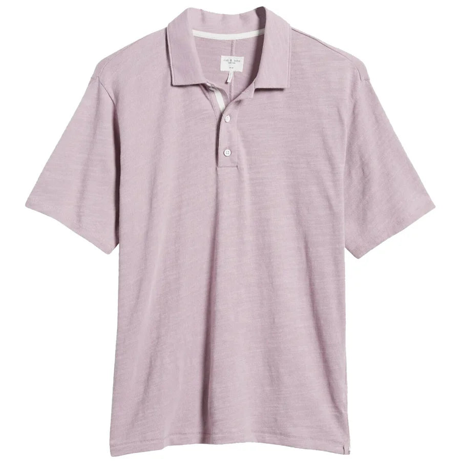 Rag & Bone Classic Flame Polo - Berry Pink