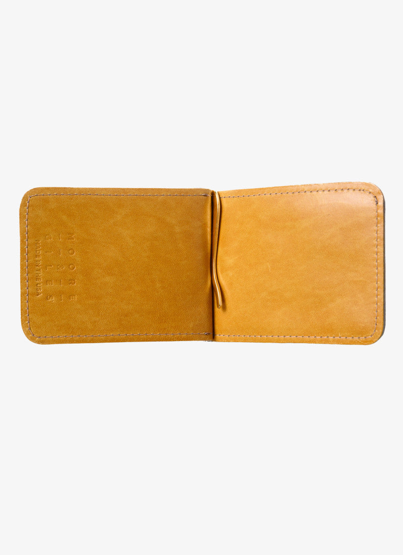 Moore & Giles Spring Wallet - Heirloom Oak