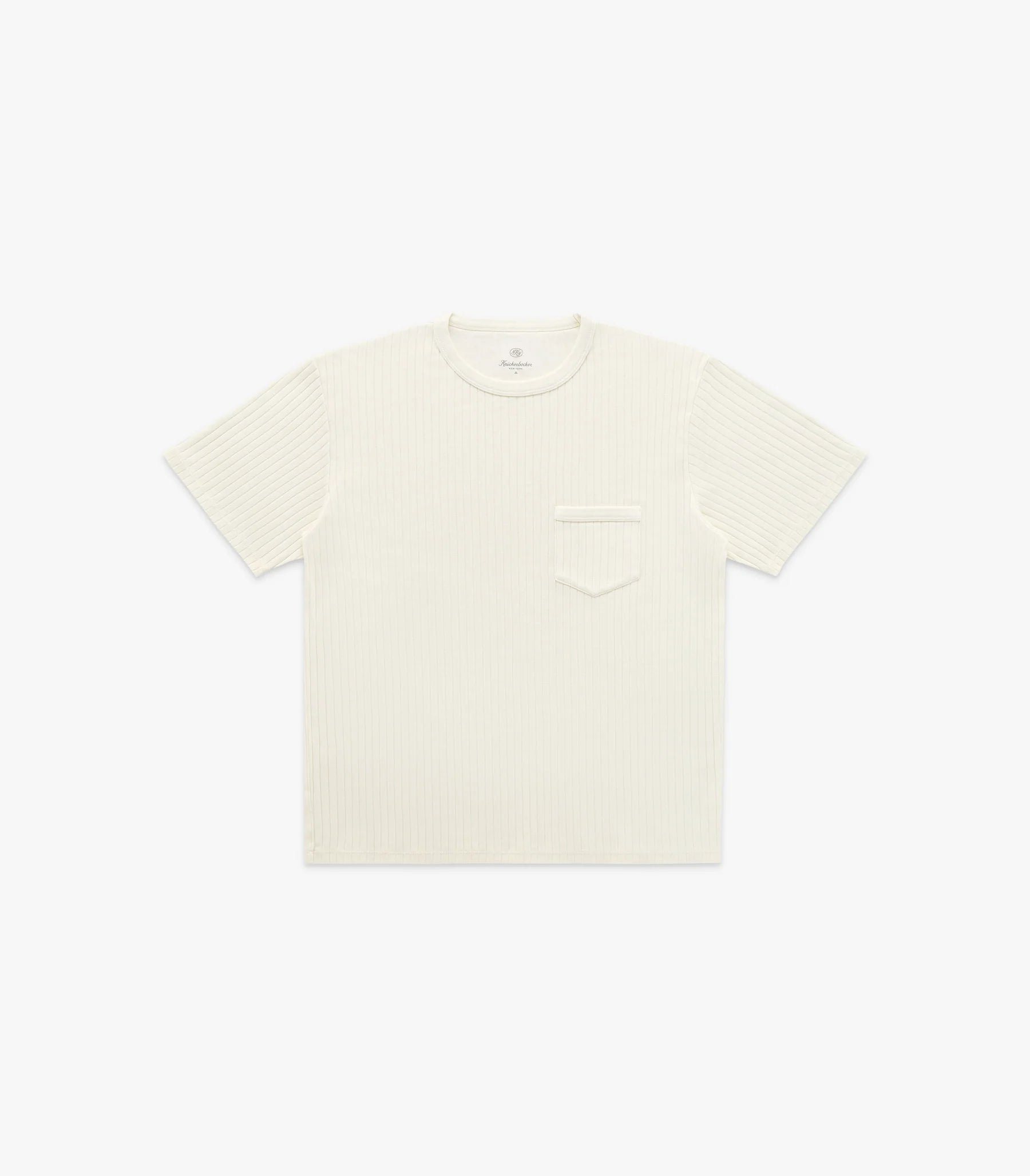 Knickerbocker Rib Pocket T-Shirt - Mik