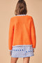 Hunter Bell Russell Sweater - Electric Orange