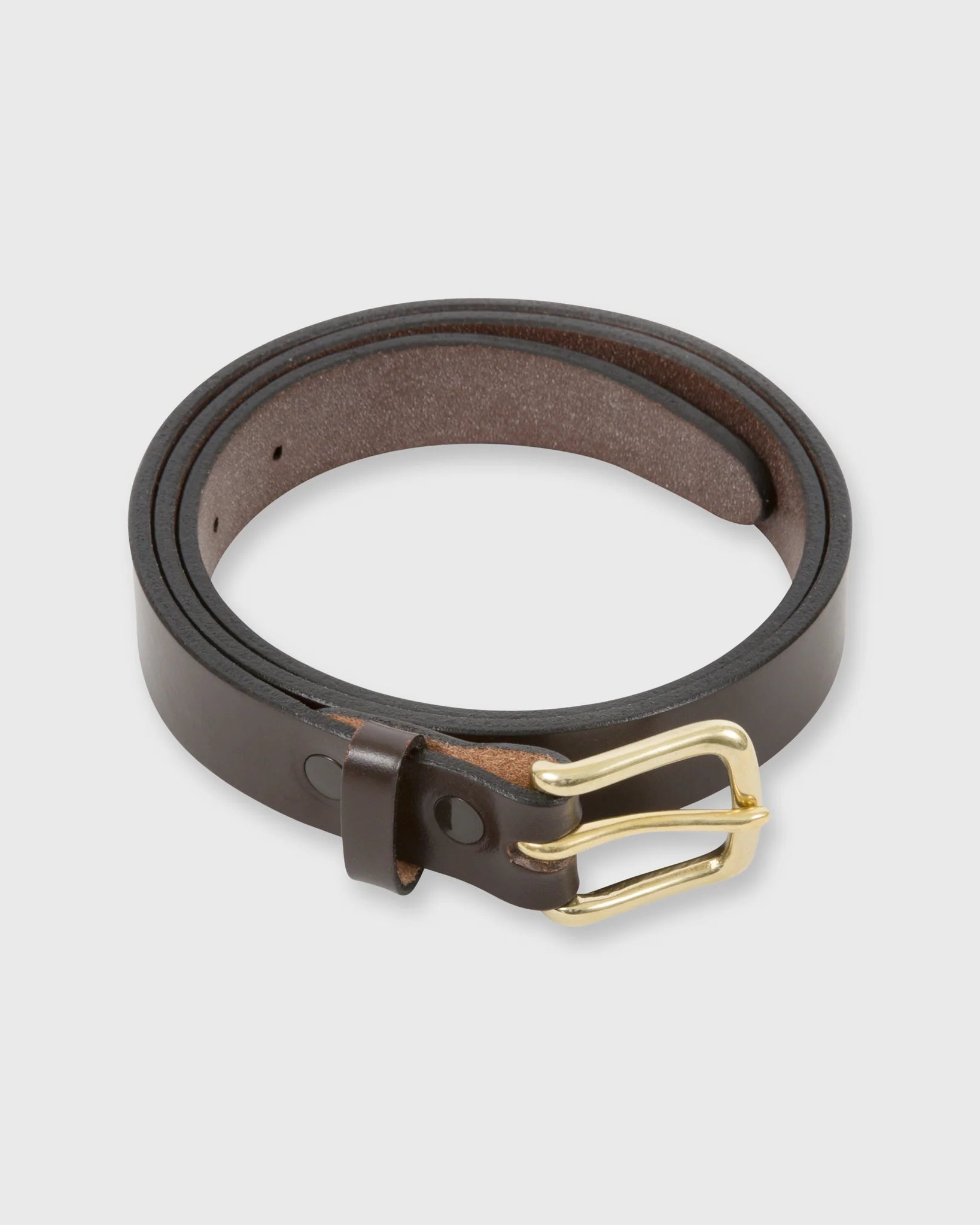 Sid Mashburn 1" Belt Chocolate Bridle
