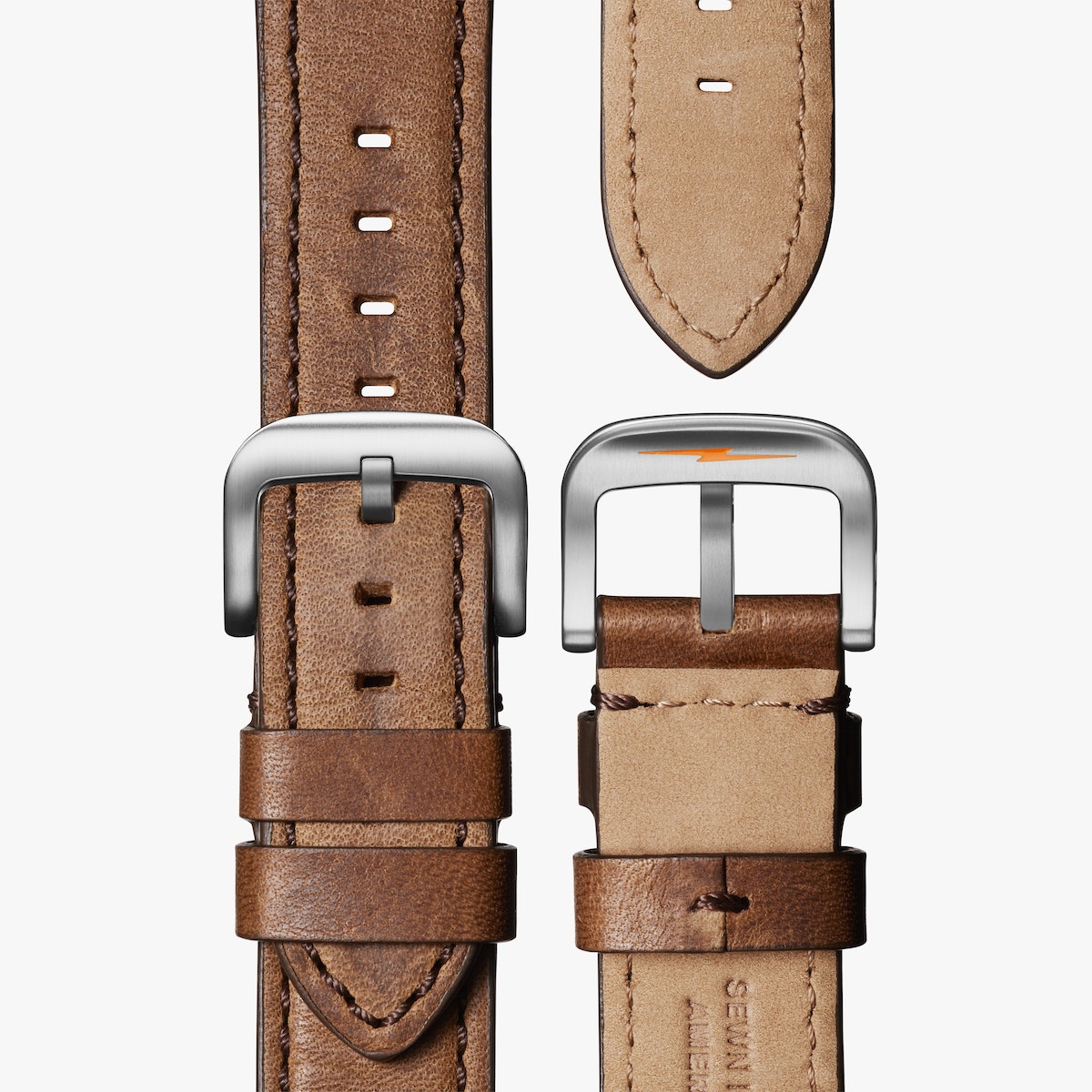 Shinola The Canfield Model C56 43MM - British Tan Leather Strap