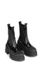 Ganni Cleated Heeled Mid Chelsea Boots  -
