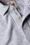 Relwen Pique Slot Polo - Light Grey