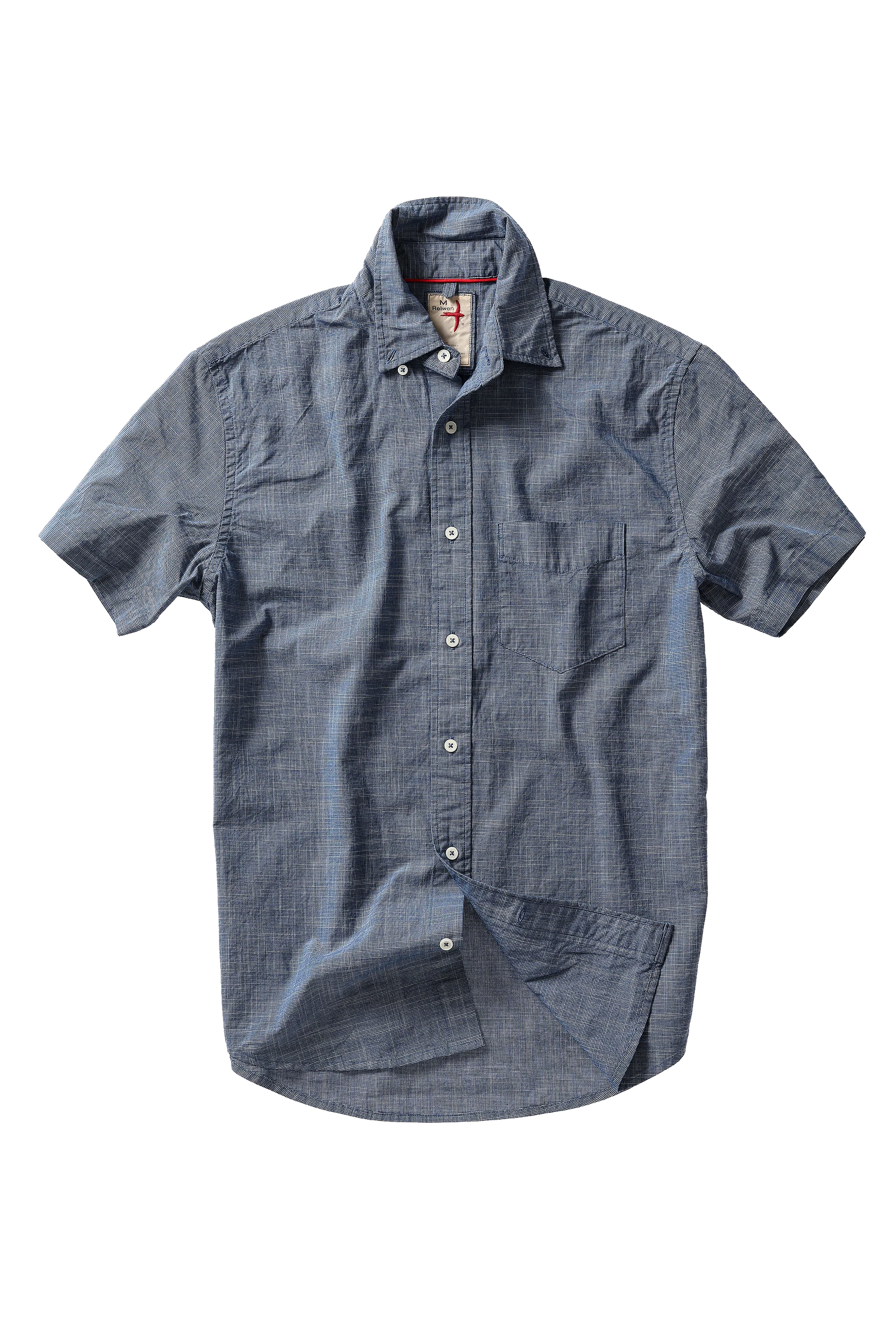 Relwen Half-Sleeves Blues - navy tick