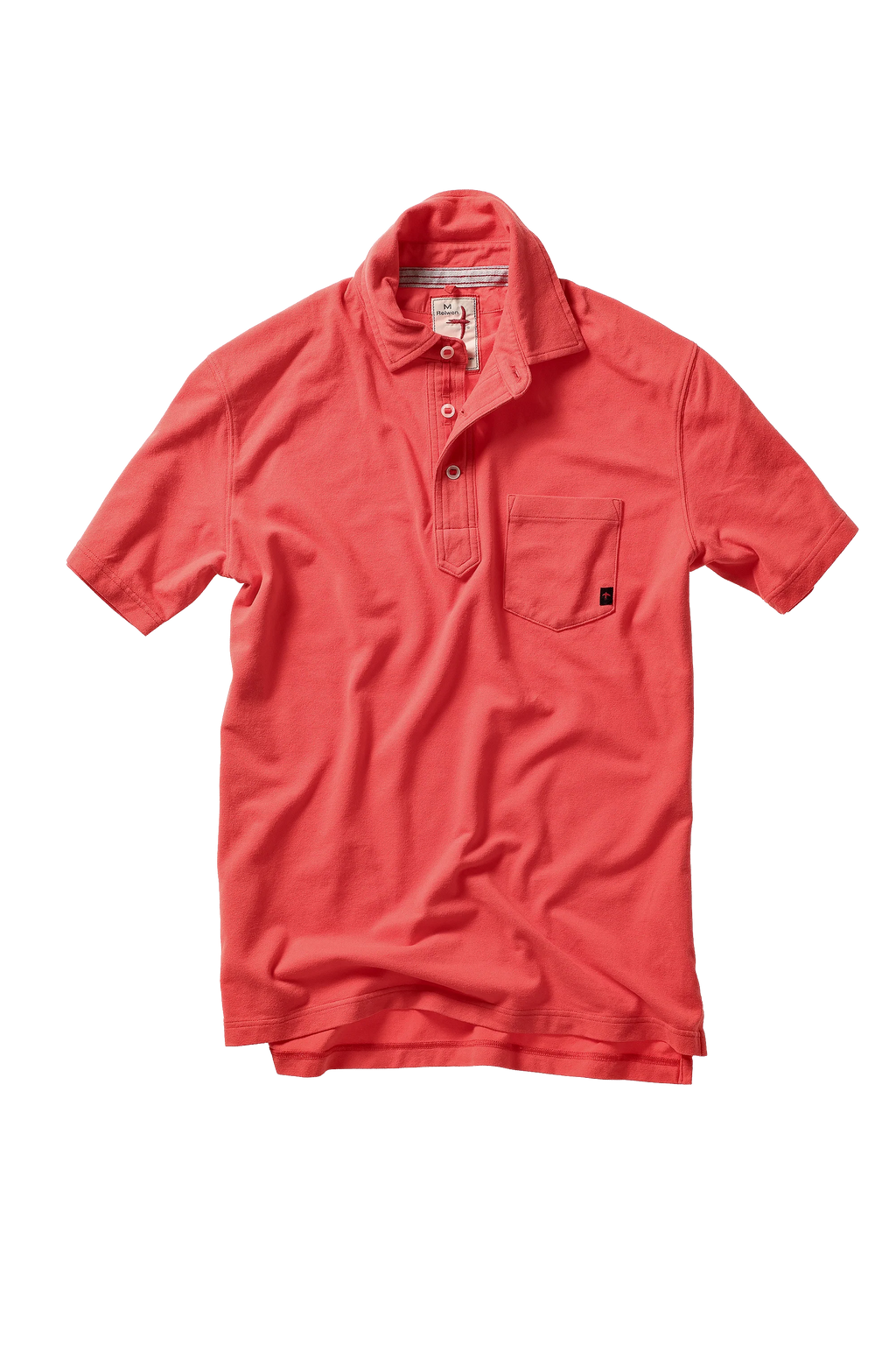 Relwen Pique Slot Polo - Sunset