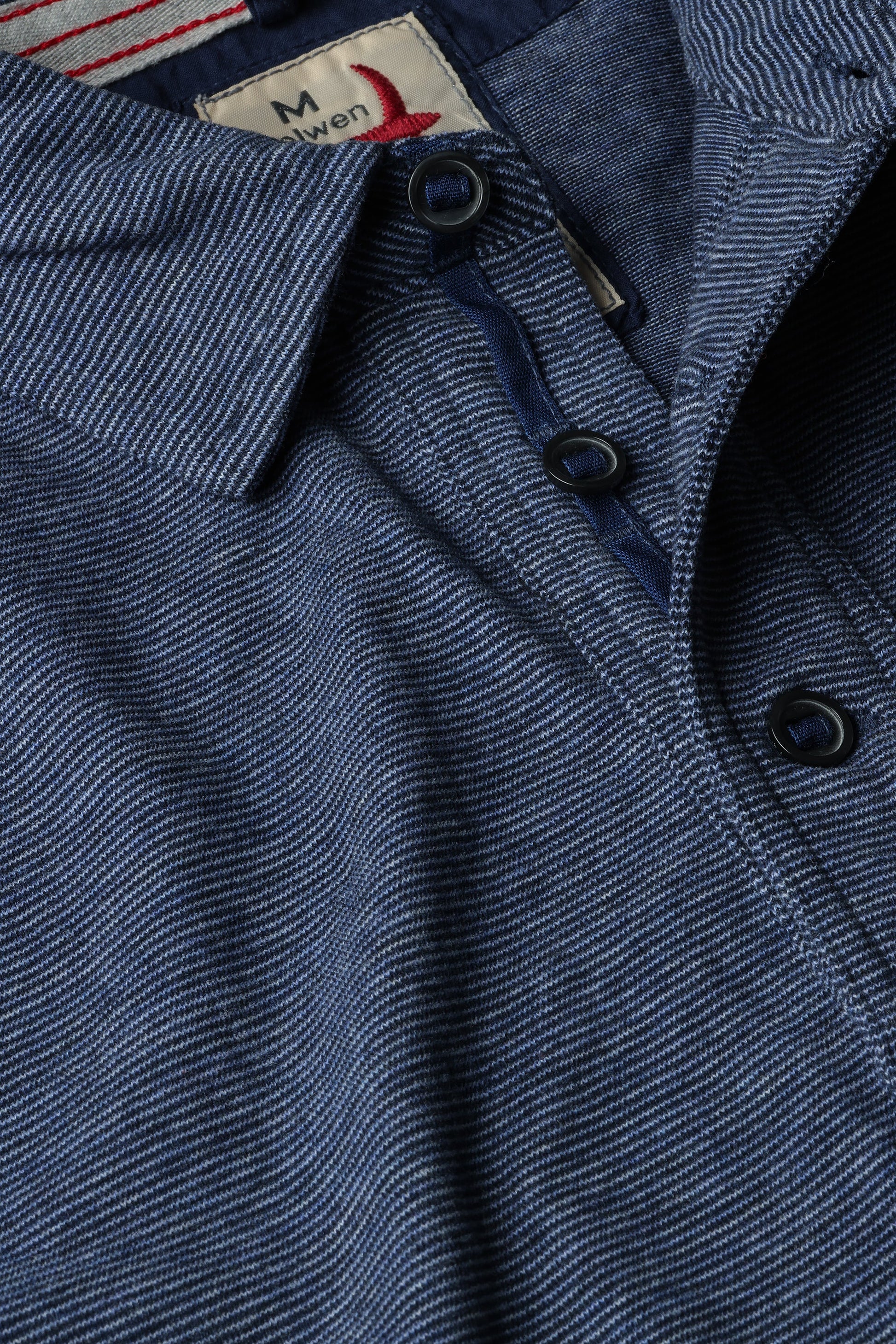 Relwen Fineline Jersey Polo - navy/white