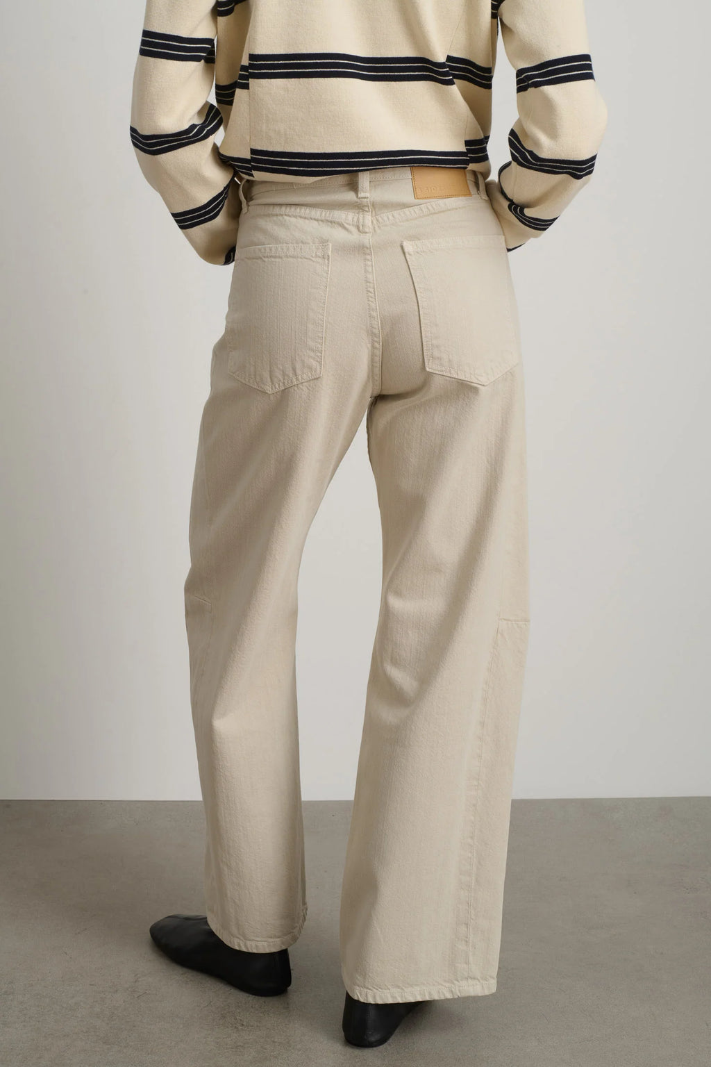 B. Sides Slim Lasso Jean - Chalk Overdye