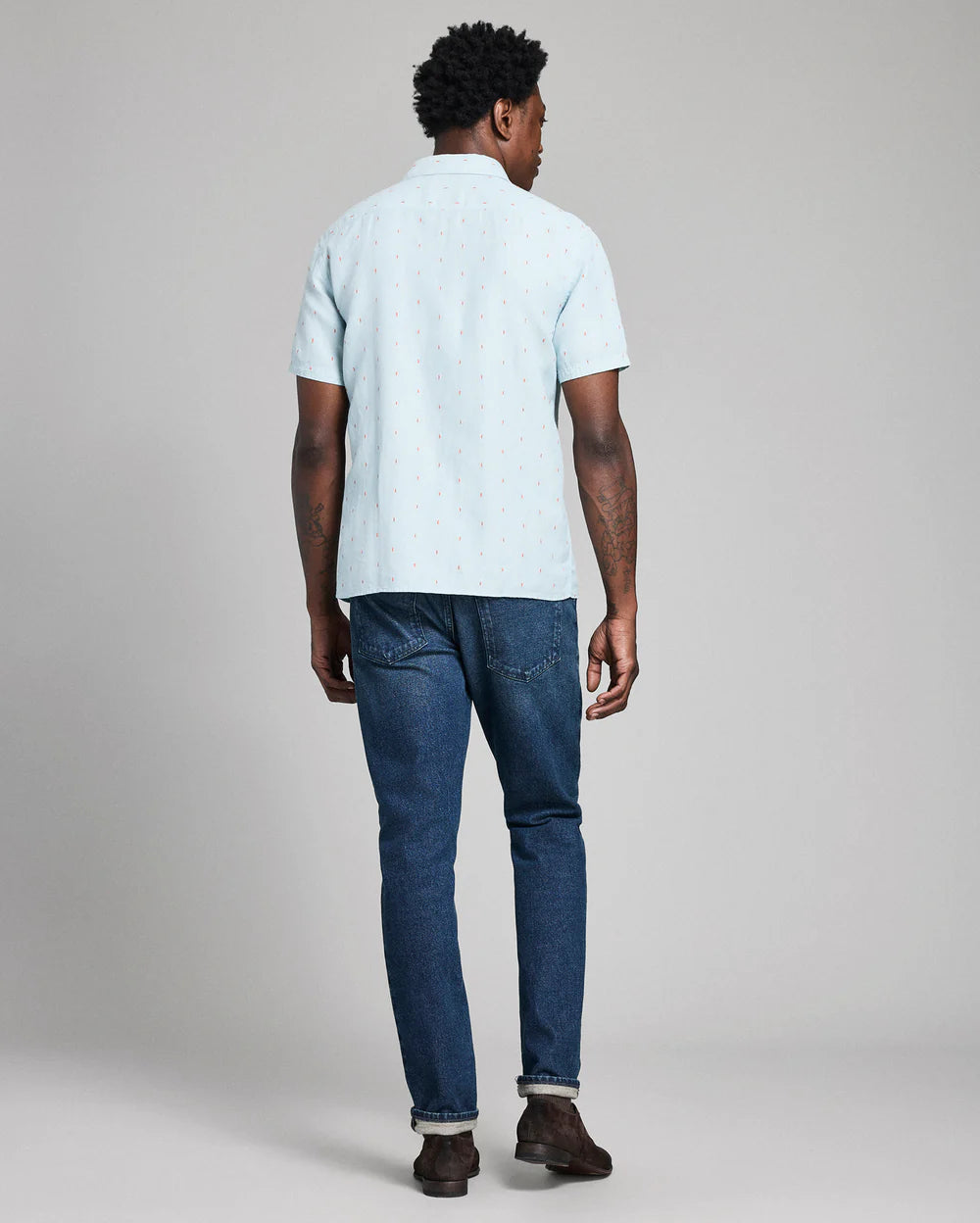 Billy Reid Short Sleeve Treme Shirt