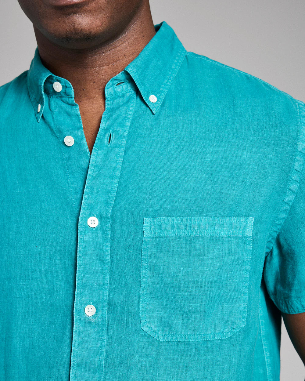 Billy Reid Short Sleeve Tuscumbia Button Down - Fanfare