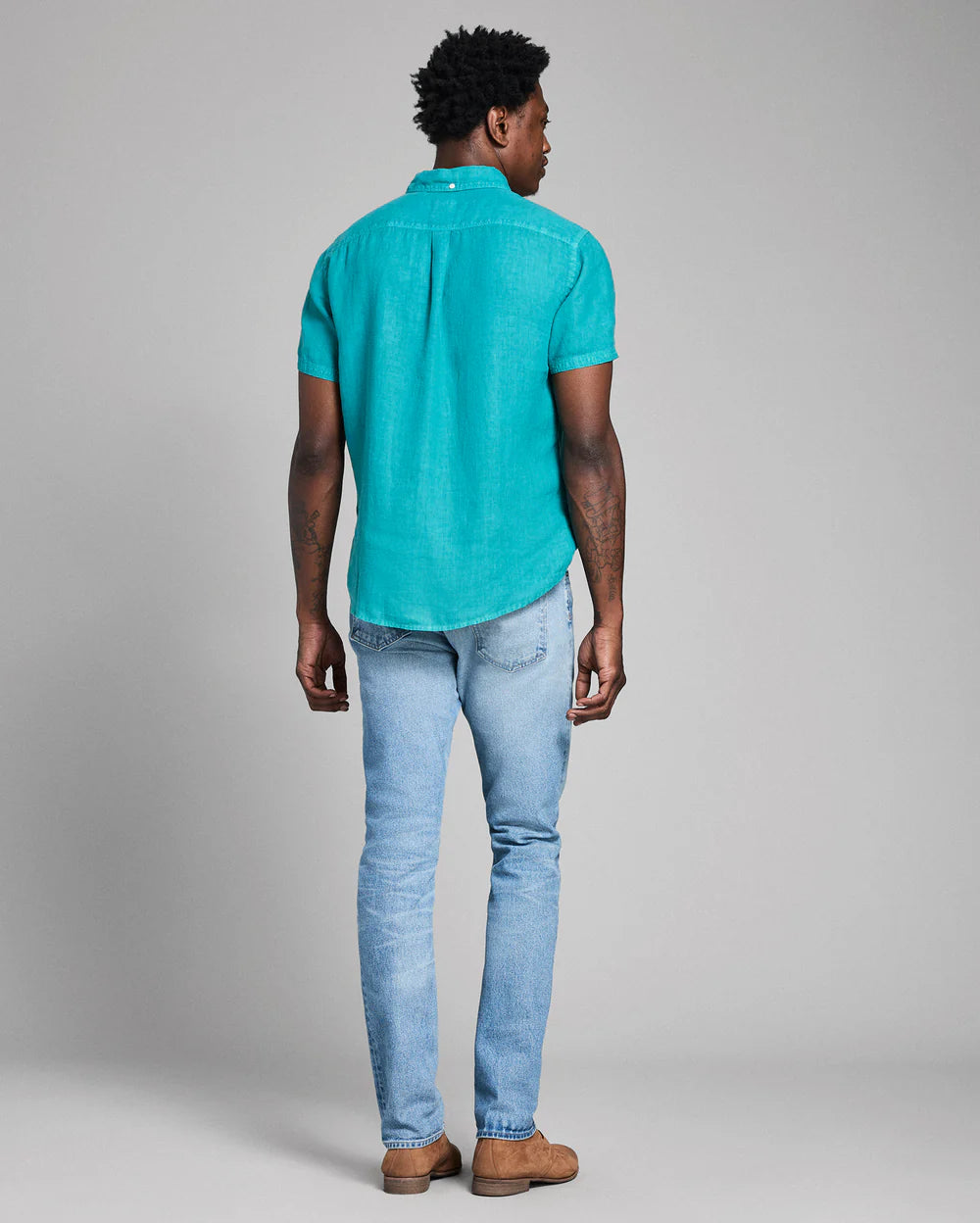 Billy Reid Short Sleeve Tuscumbia Button Down - Fanfare