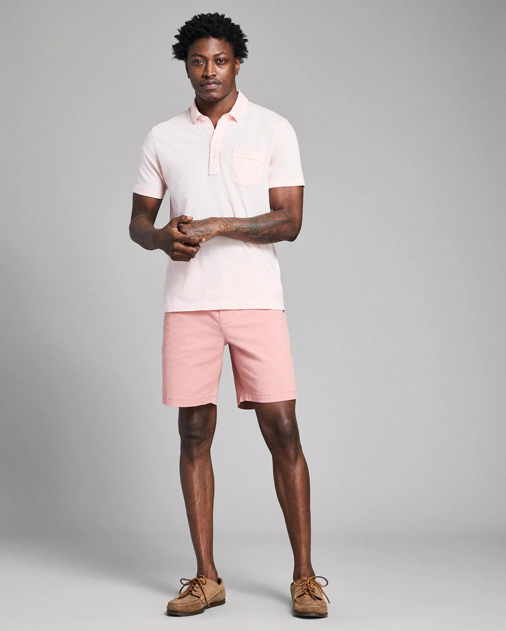Billy Reid Chino Short - Salmon