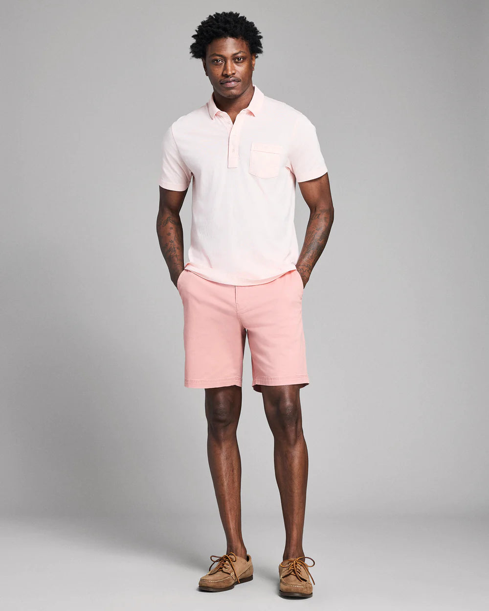 Billy Reid Chino Short - Salmon