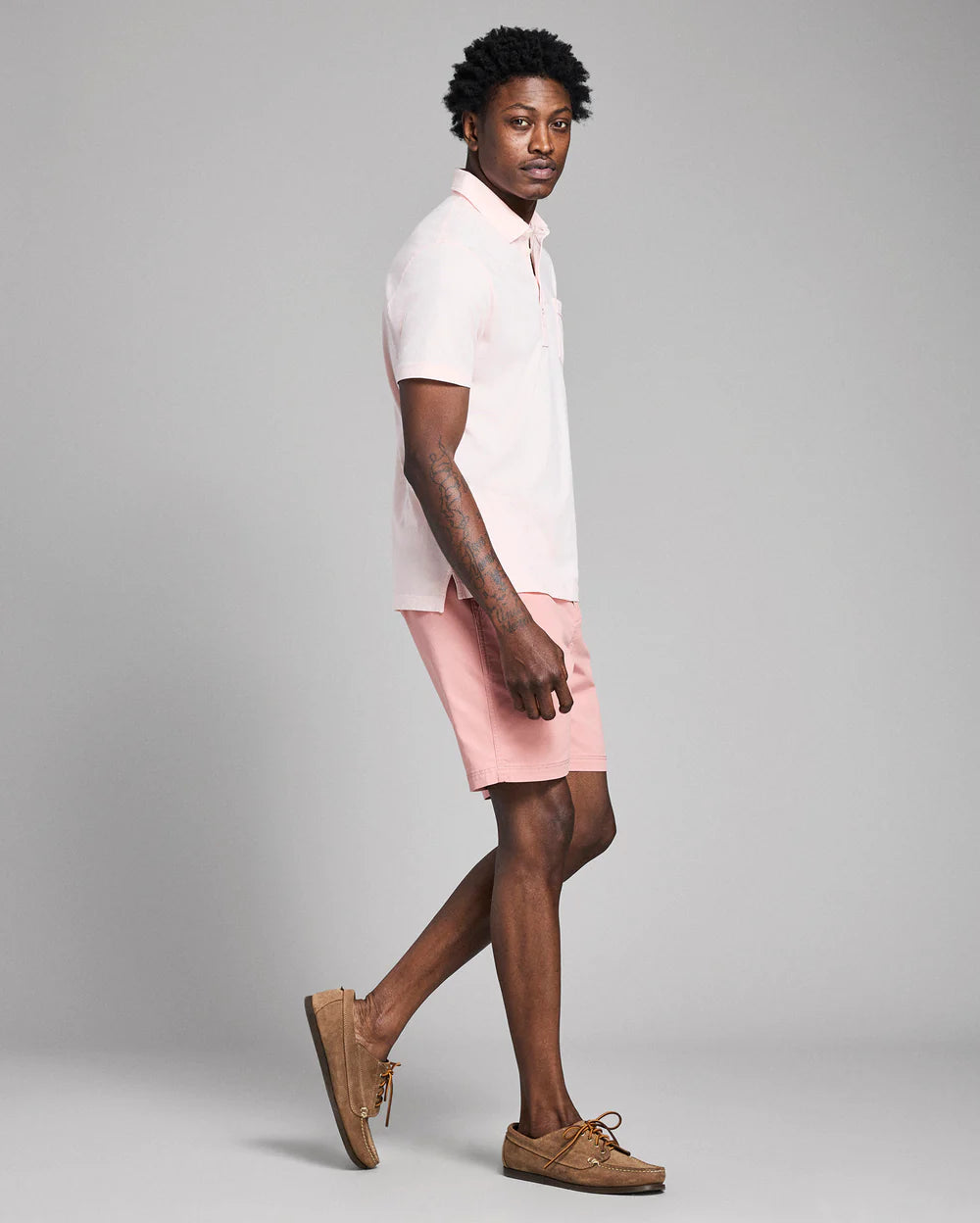 Billy Reid Chino Short - Salmon