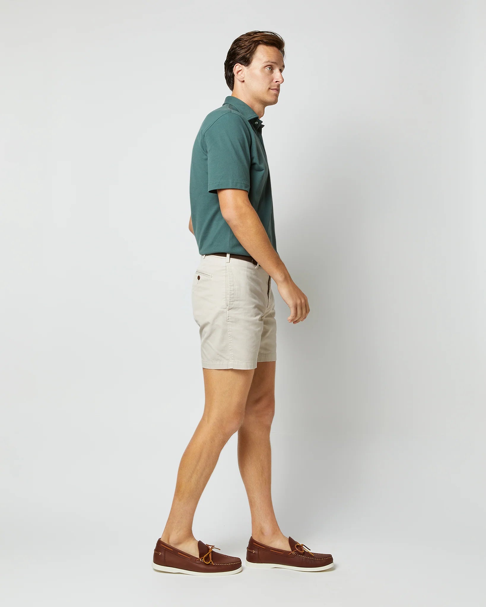 Sid Mashburn Garment-Dyed Short Stone AP Lightweight Twill
