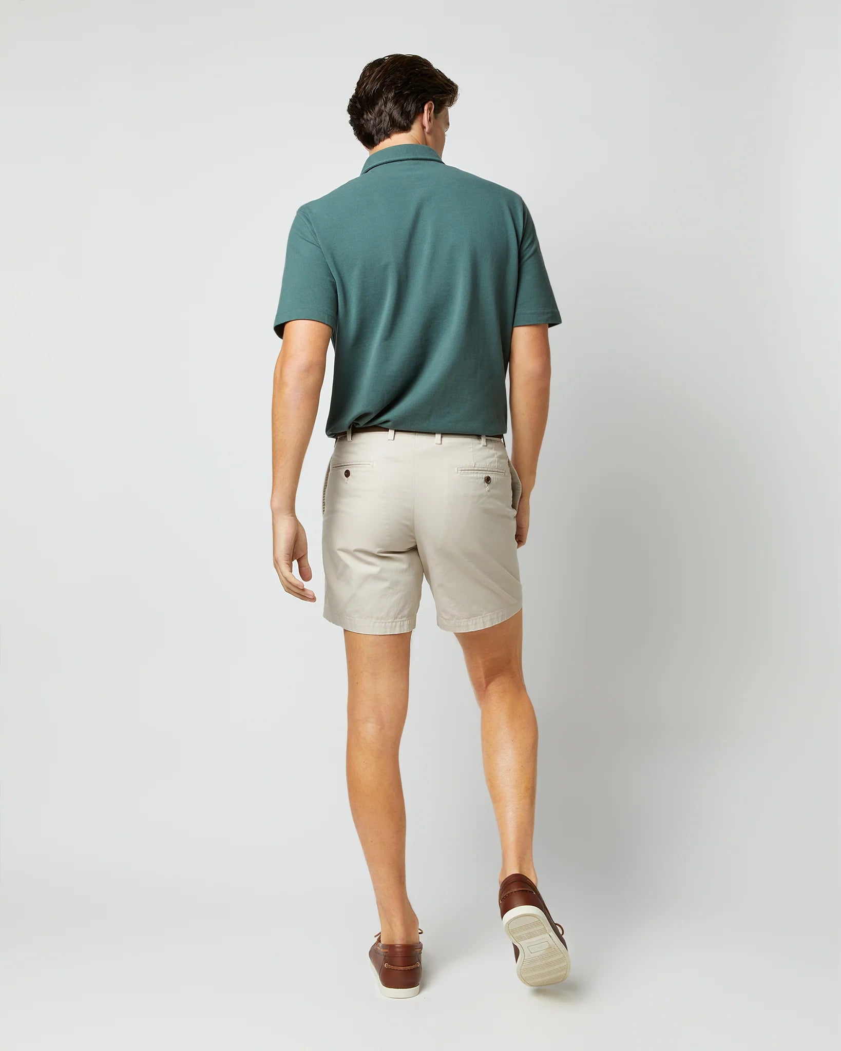 Sid Mashburn Garment-Dyed Short Stone AP Lightweight Twill