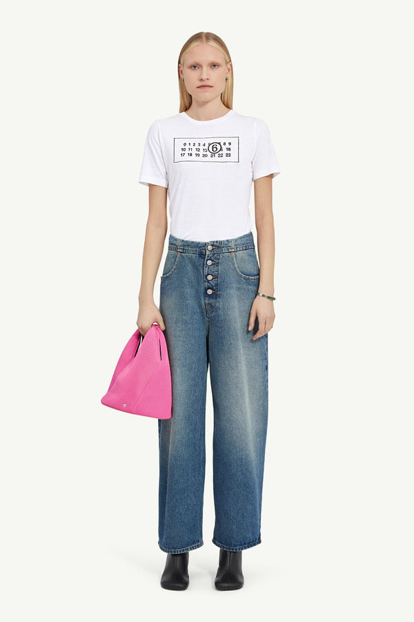 MM6 Maison Margiela Light Blue Denim Trousers